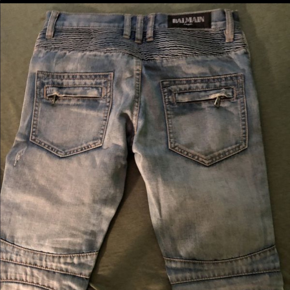 Original Balmain Jeans SS17